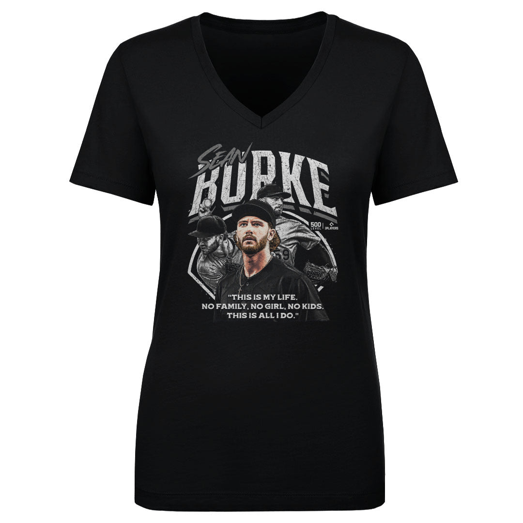 Sean Burke Women's V-Neck T-Shirt | 500 LEVEL
