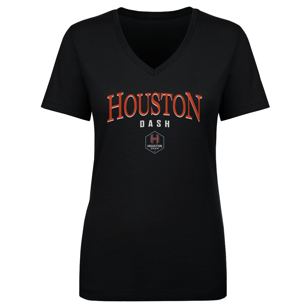Houston Dash Women's V-Neck T-Shirt | 500 LEVEL