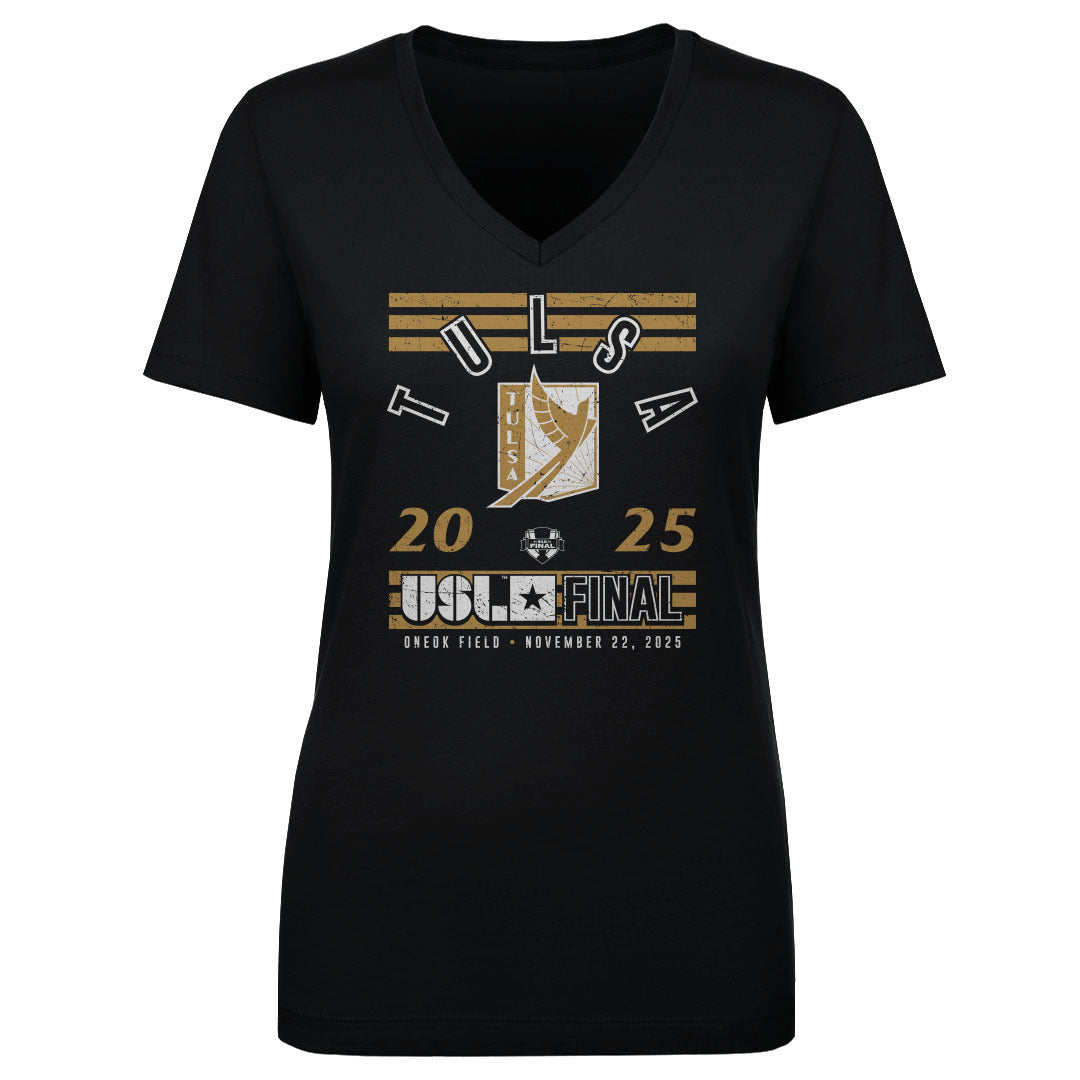 FC Tulsa Women's V-Neck T-Shirt | 500 LEVEL