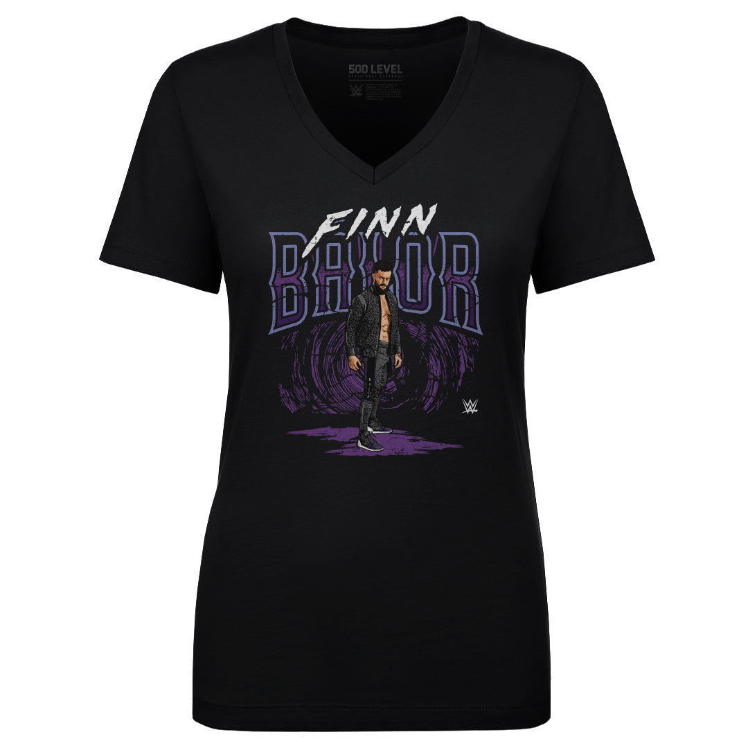Finn Balor Women's V-Neck T-Shirt | 500 LEVEL