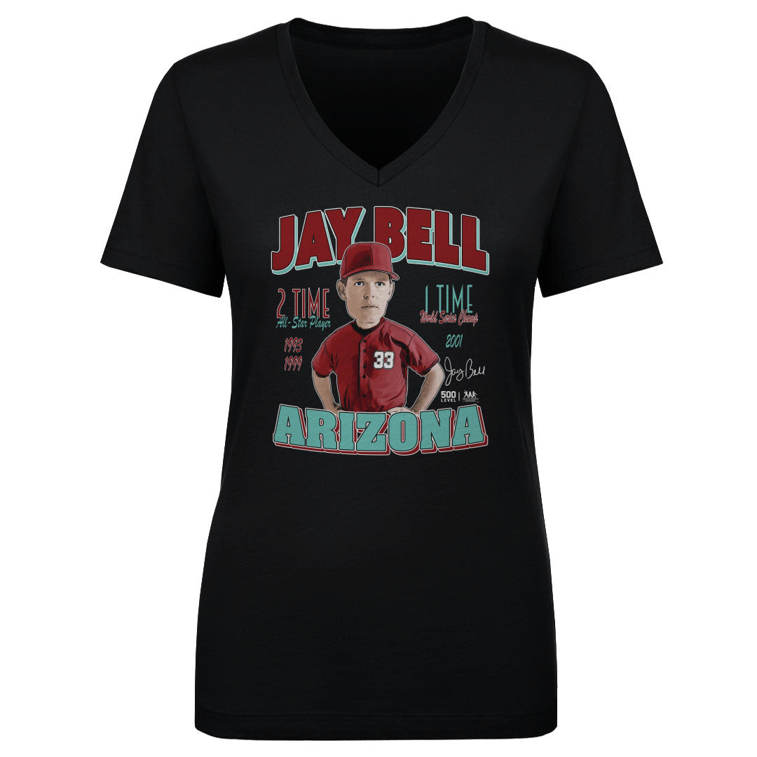 Jay Bell Women's V-Neck T-Shirt | 500 LEVEL