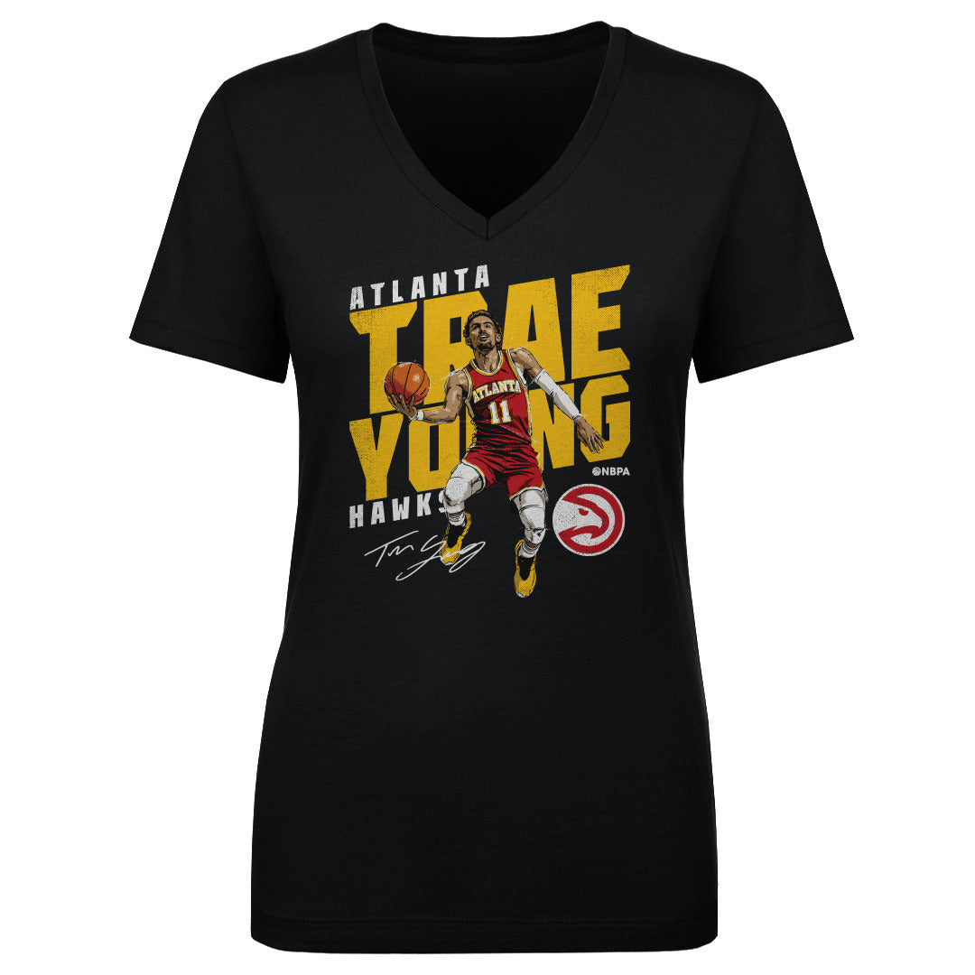 Trae Young Women's V-Neck T-Shirt | 500 LEVEL