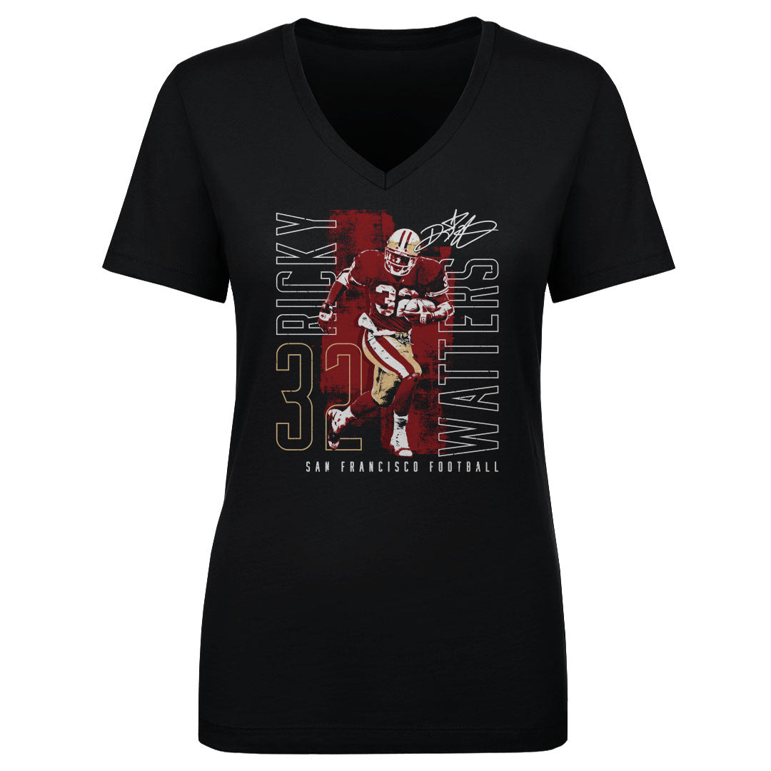 Ricky Watters Women's V-Neck T-Shirt | 500 LEVEL