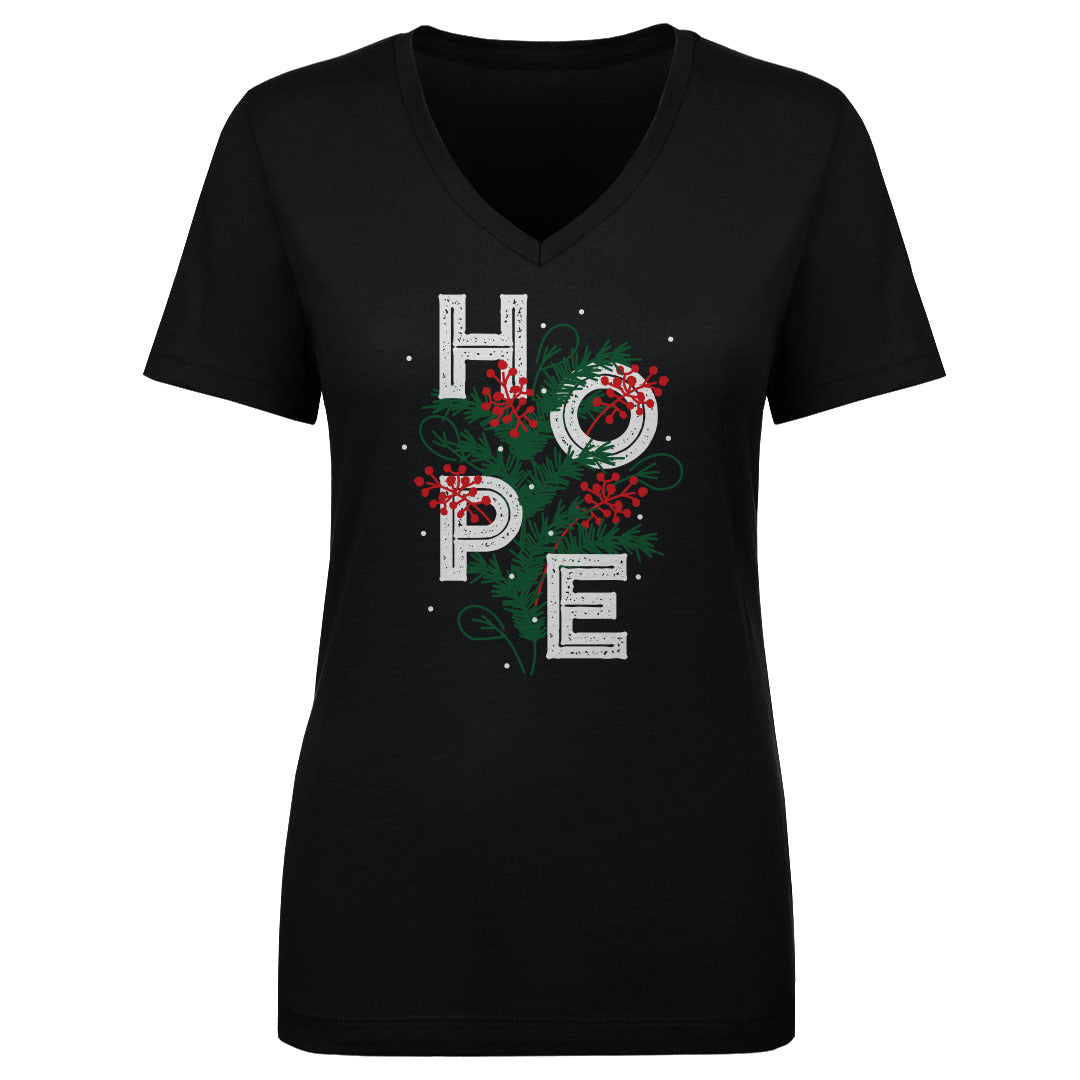 Christmas Women's V-Neck T-Shirt | 500 LEVEL