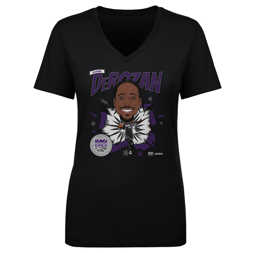 DeMar DeRozan Women's V-Neck T-Shirt | 500 LEVEL