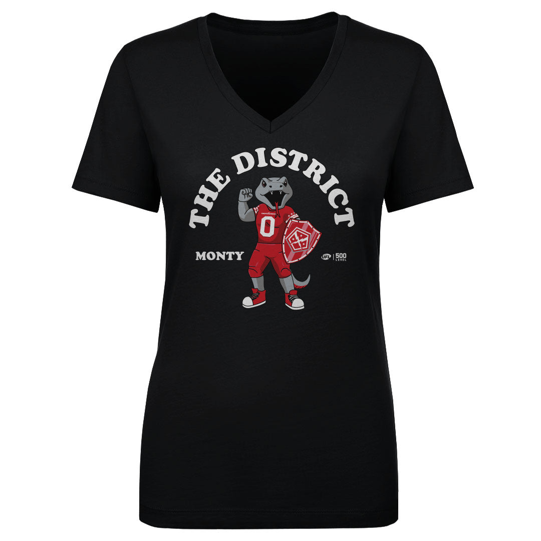 DC Defenders Women's V-Neck T-Shirt | 500 LEVEL