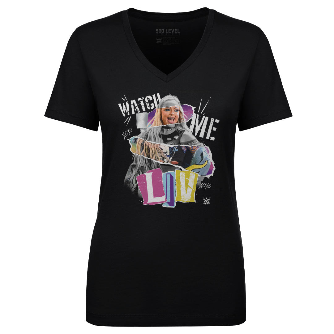 Liv Morgan Women's V-Neck T-Shirt | 500 LEVEL