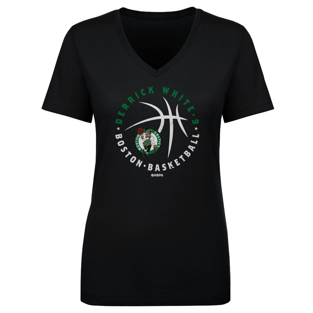 Derrick White Women's V-Neck T-Shirt | 500 LEVEL