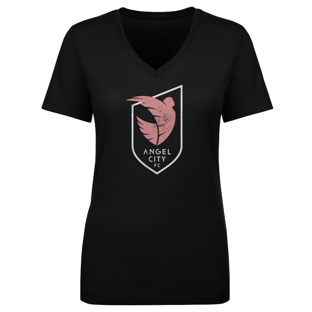 Angel City FC Women's V-Neck T-Shirt | 500 LEVEL