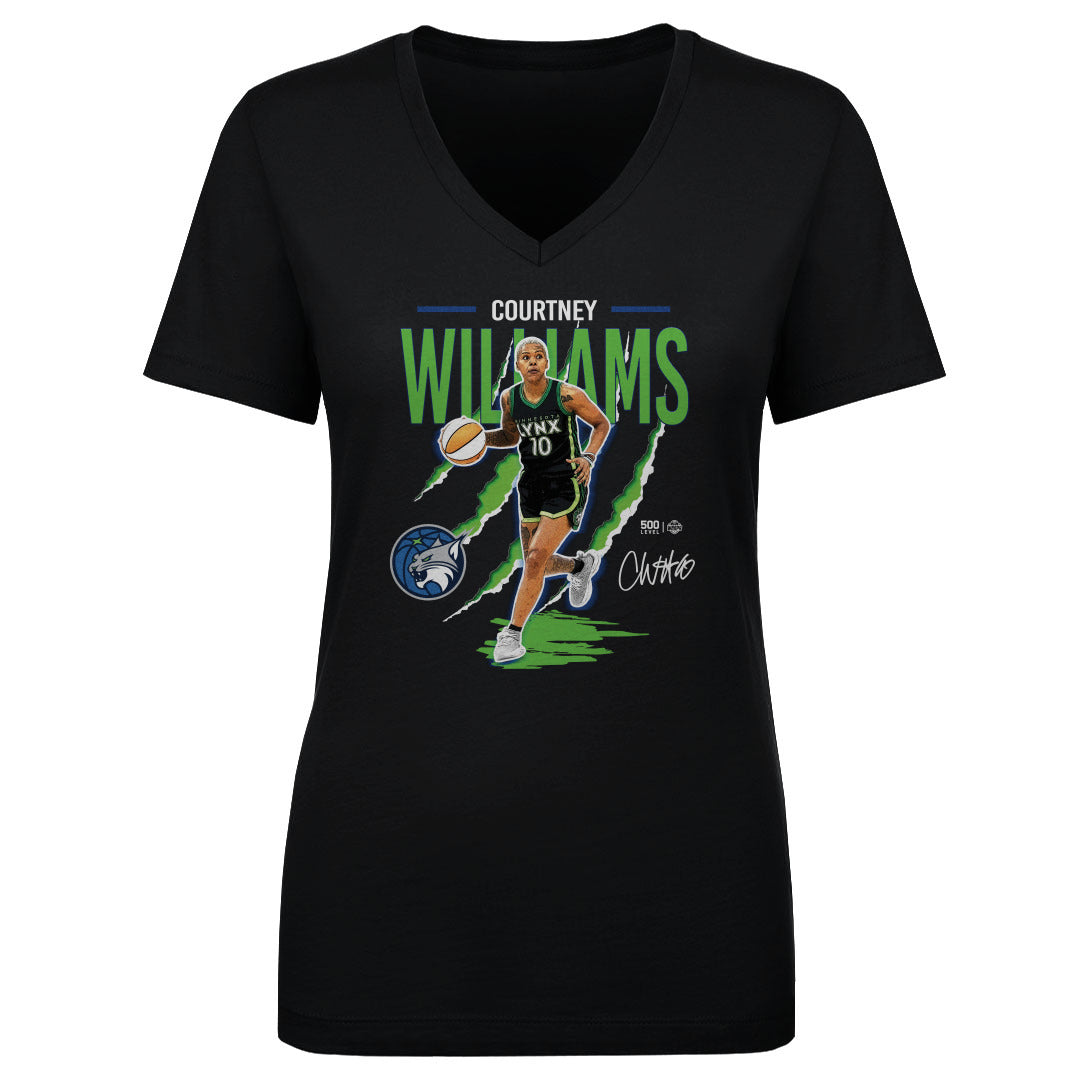 Courtney Williams Women's V-Neck T-Shirt | 500 LEVEL