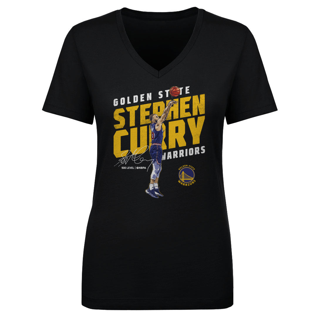 Steph Curry Women's V-Neck T-Shirt | 500 LEVEL