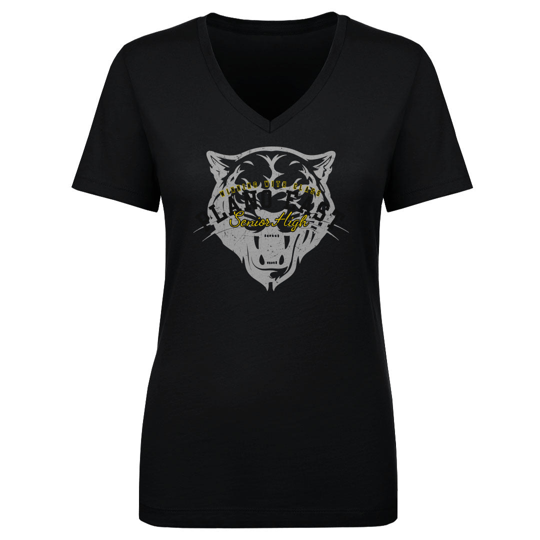 Crown Trio Women's V-Neck T-Shirt | 500 LEVEL