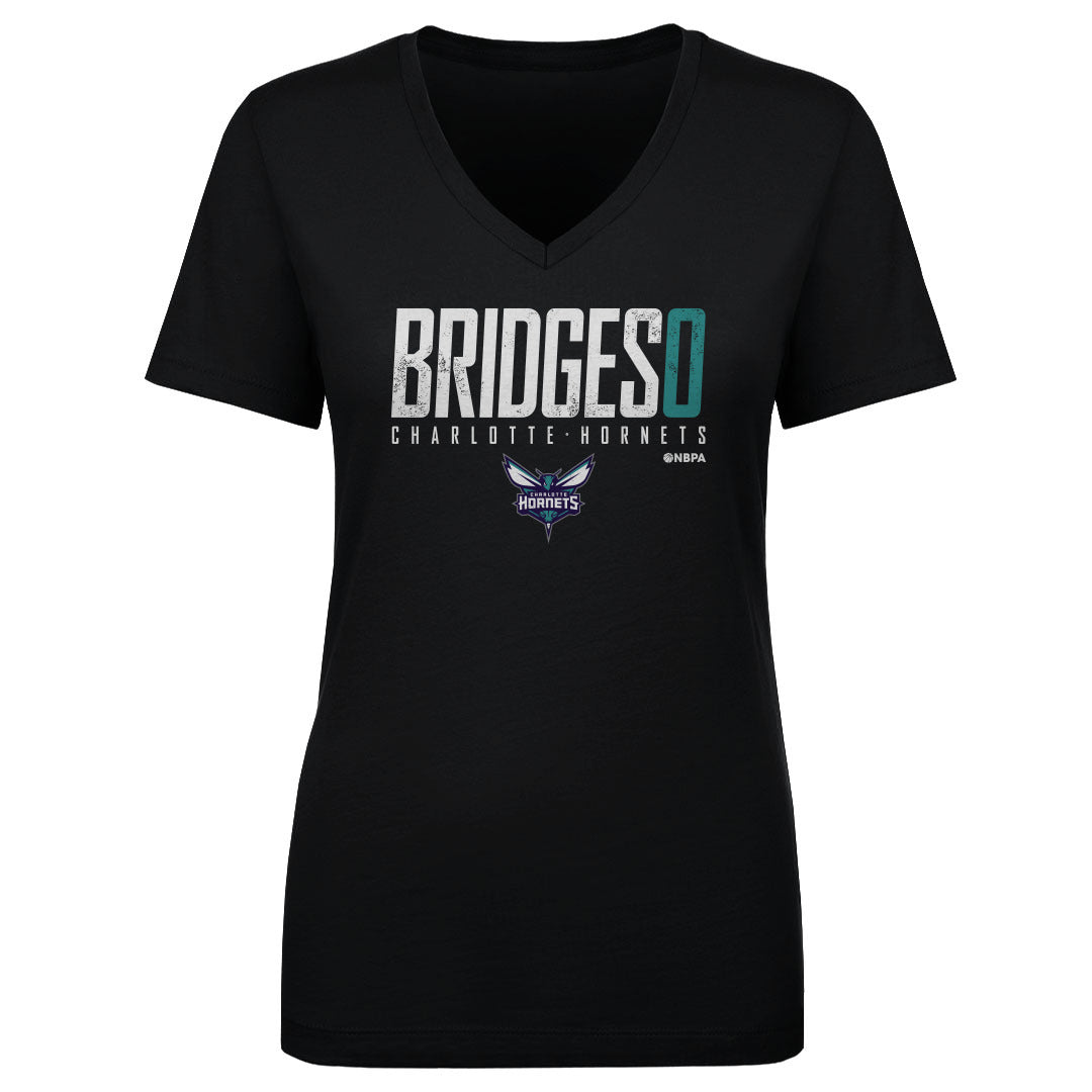 Miles Bridges Women's V-Neck T-Shirt | 500 LEVEL