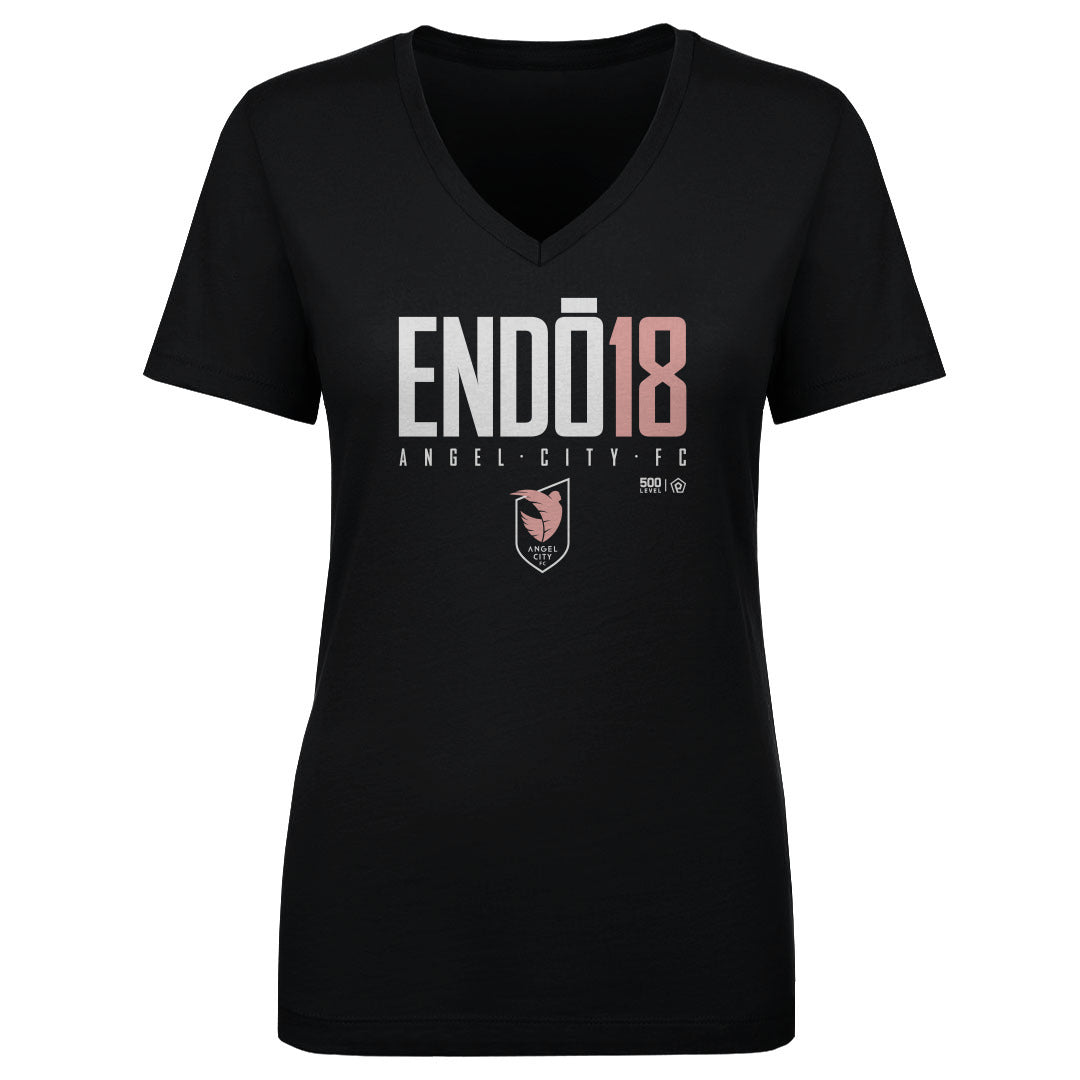 Jun Endo Women's V-Neck T-Shirt | 500 LEVEL