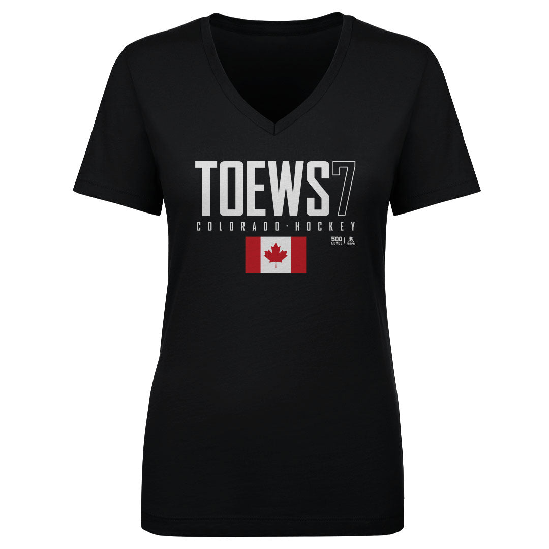 Devon Toews Women's V-Neck T-Shirt | 500 LEVEL
