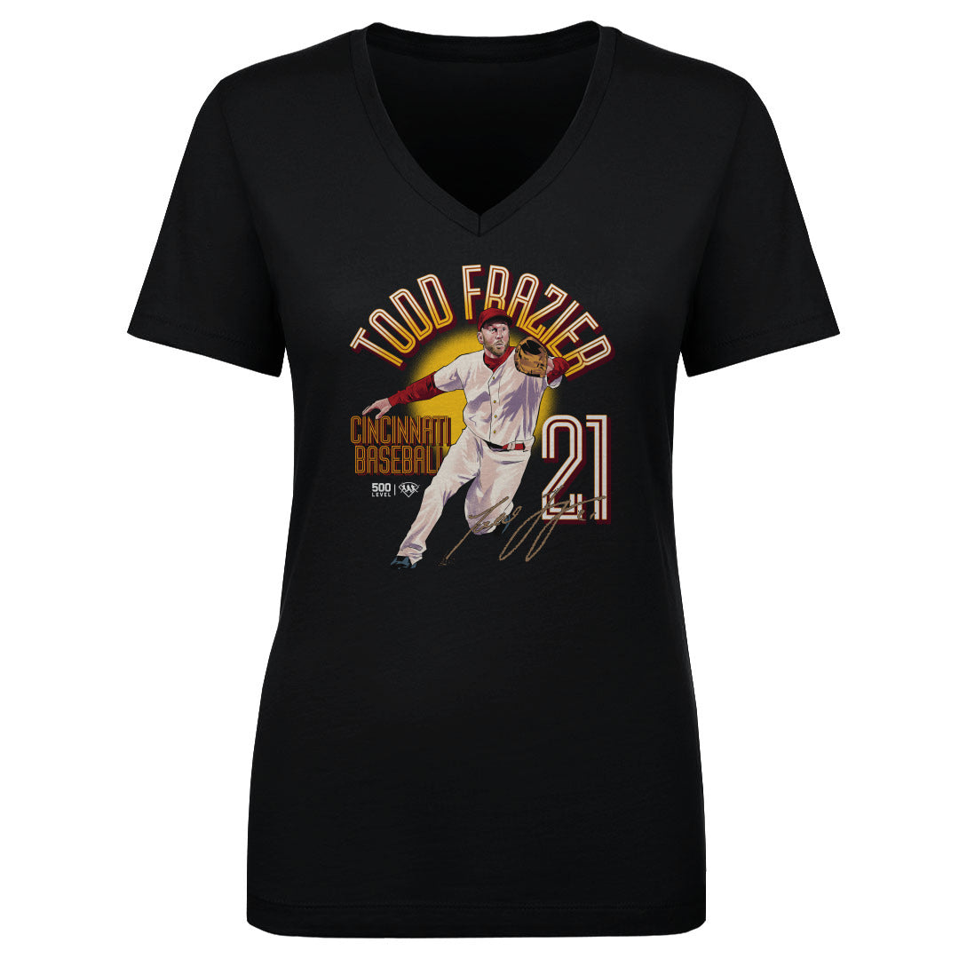 Todd Frazier Women's V-Neck T-Shirt | 500 LEVEL