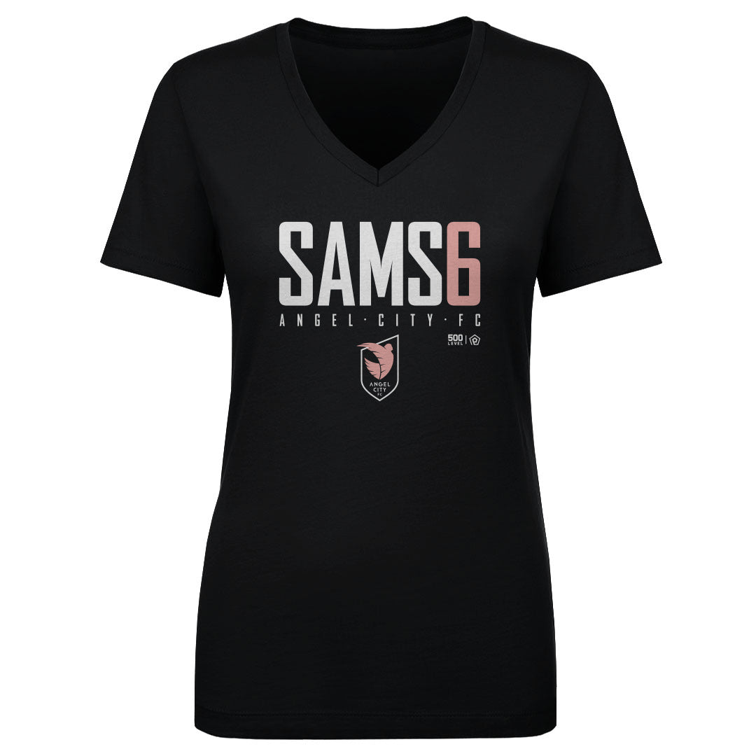 Emily Sams Women's V-Neck T-Shirt | 500 LEVEL
