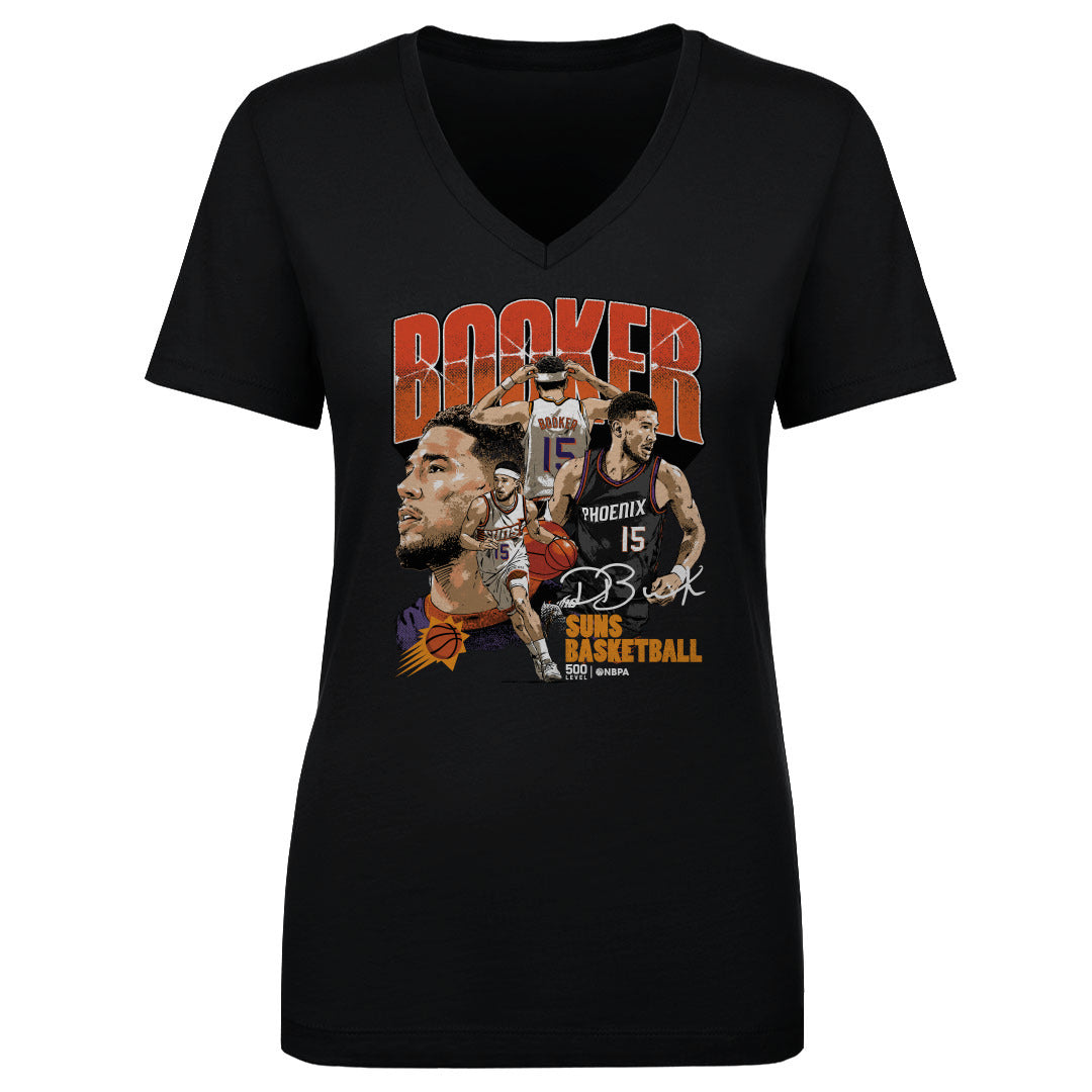 Devin Booker Women's V-Neck T-Shirt | 500 LEVEL
