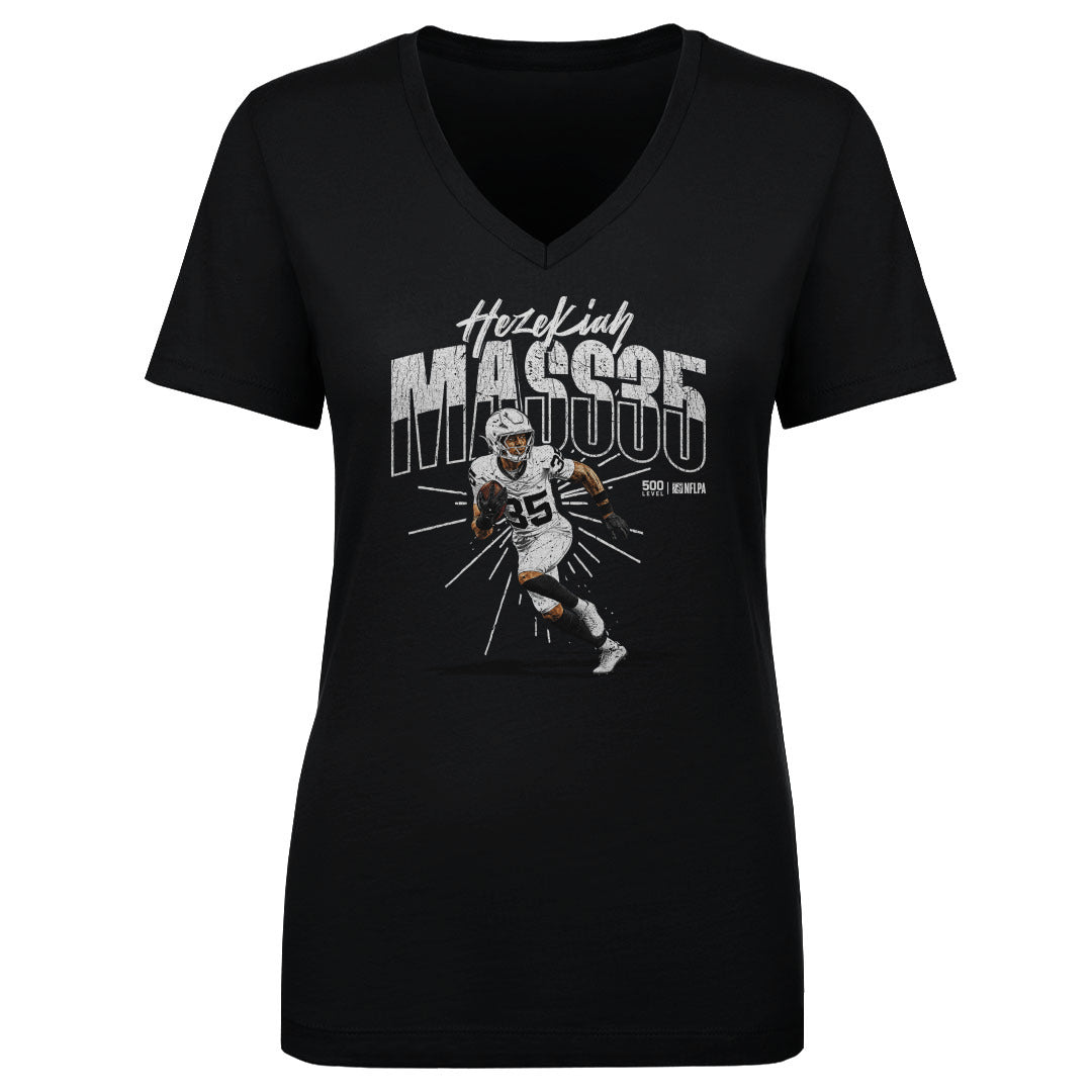 Hezekiah Masses Women's V-Neck T-Shirt | 500 LEVEL