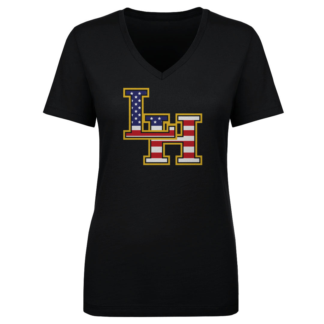 Crown Trio Women's V-Neck T-Shirt | 500 LEVEL