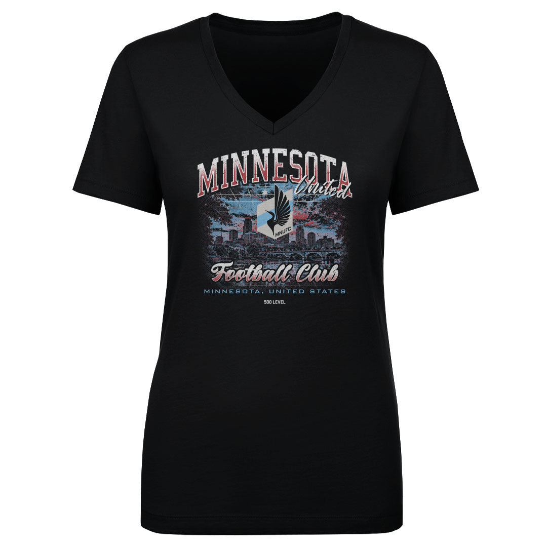 Minnesota United Women's V-Neck T-Shirt | 500 LEVEL