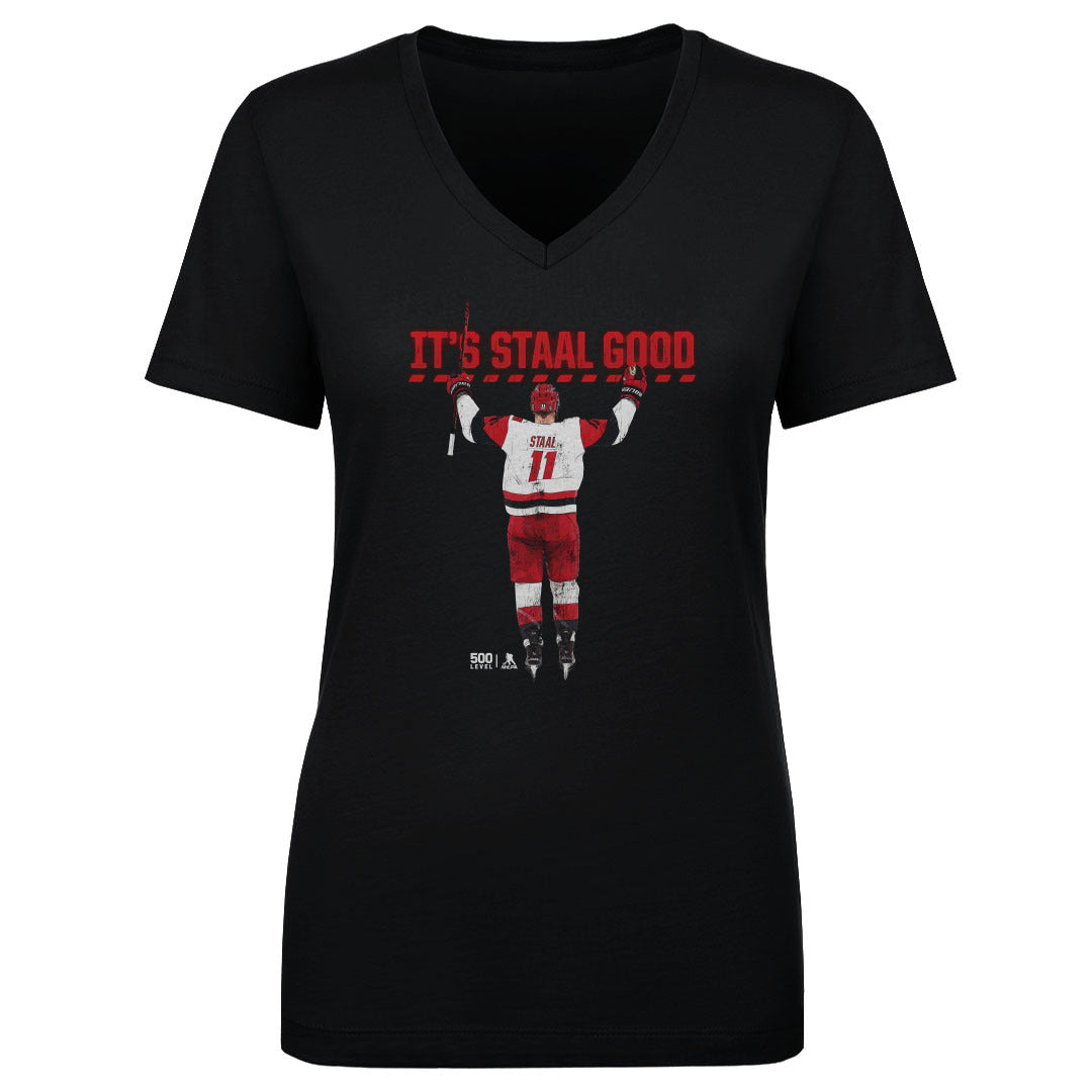 Jordan Staal Women's V-Neck T-Shirt | 500 LEVEL