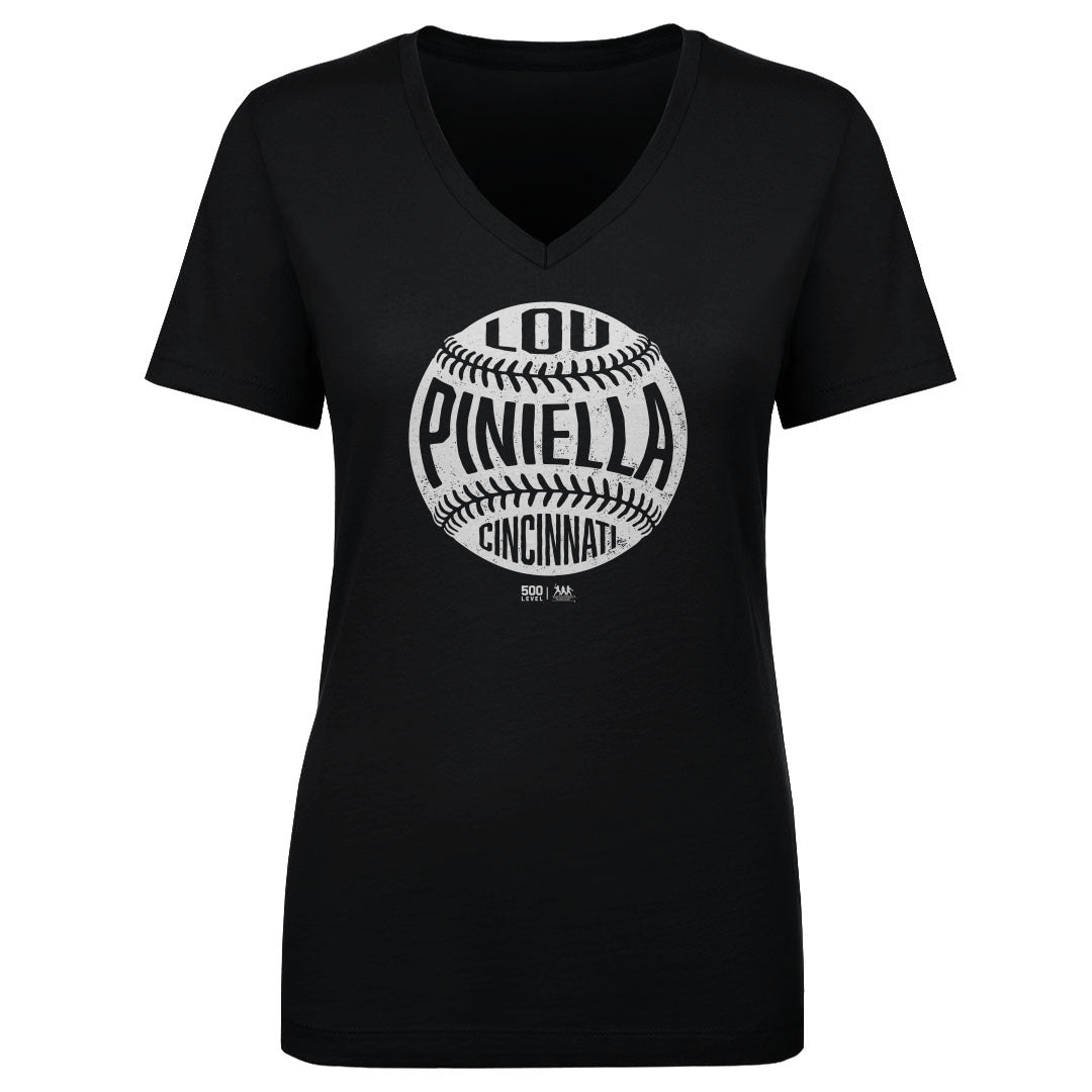 Lou Piniella Women's V-Neck T-Shirt | 500 LEVEL