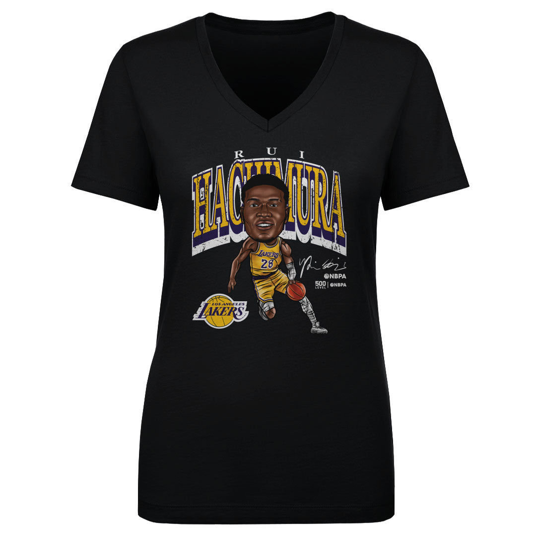 Rui Hachimura Women's V-Neck T-Shirt | 500 LEVEL
