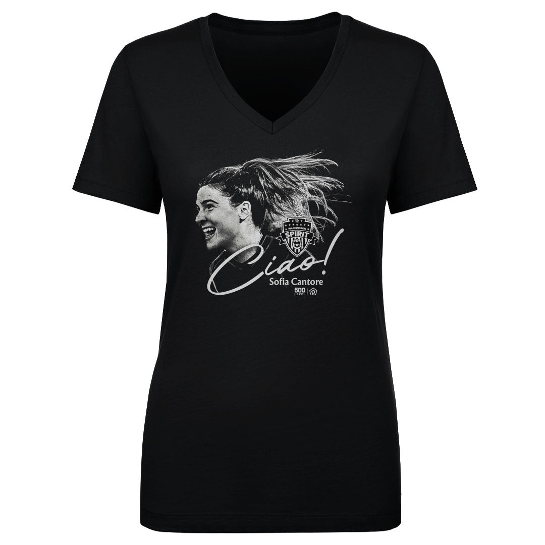 Sofia Cantore Women's V-Neck T-Shirt | 500 LEVEL