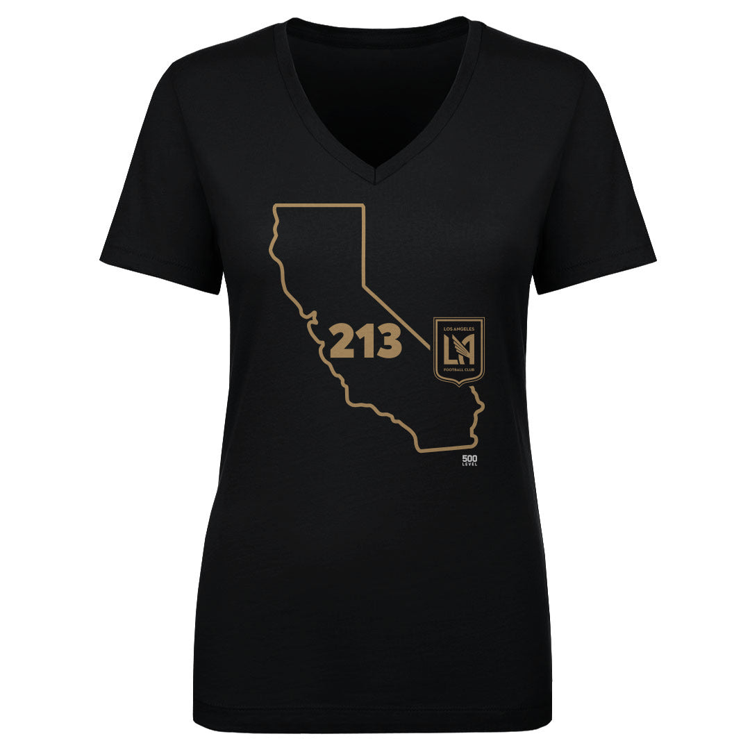 LAFC Women's V-Neck T-Shirt | 500 LEVEL