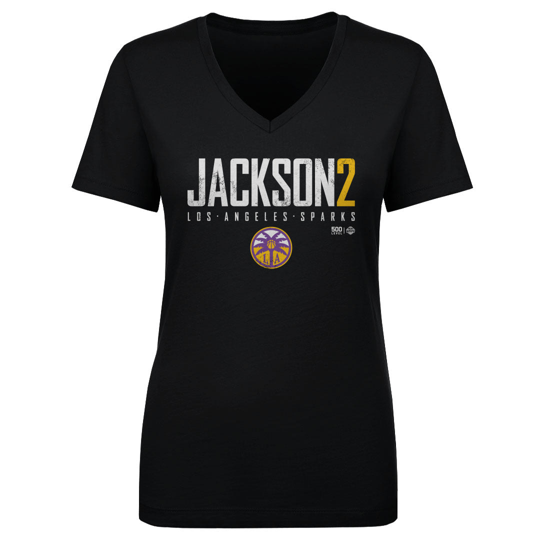 Rickea Jackson Women's V-Neck T-Shirt | 500 LEVEL