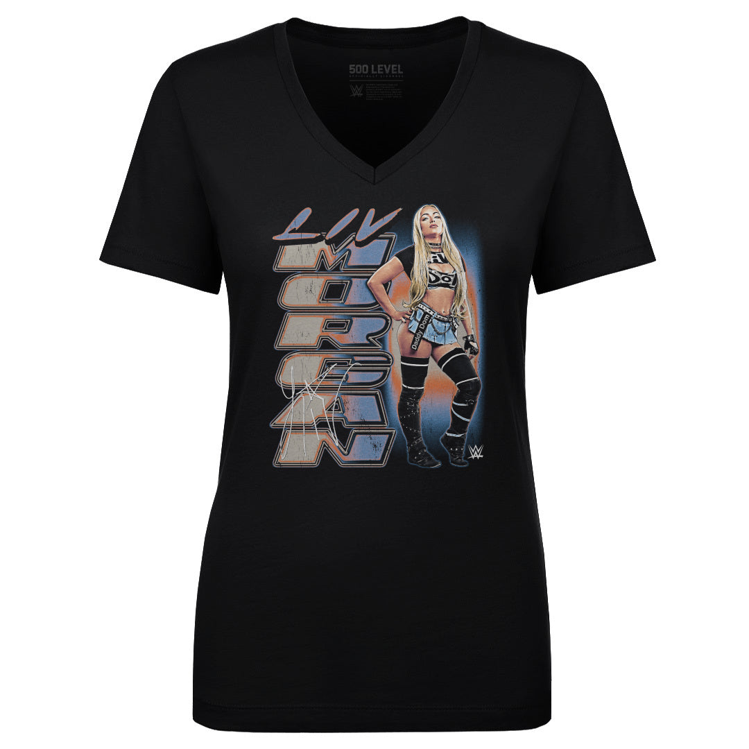 Liv Morgan Women's V-Neck T-Shirt | 500 LEVEL