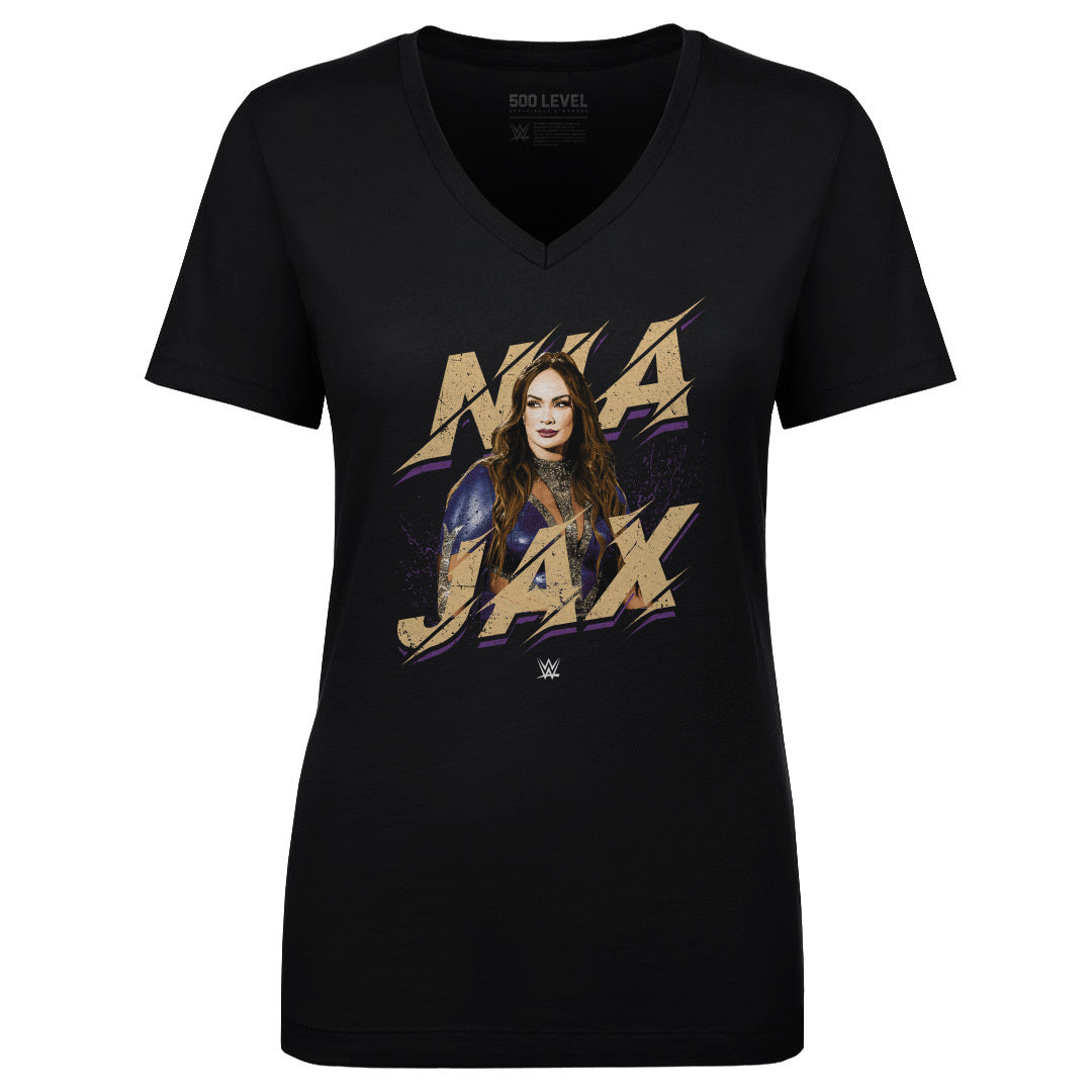 Nia Jax Women's V-Neck T-Shirt | 500 LEVEL