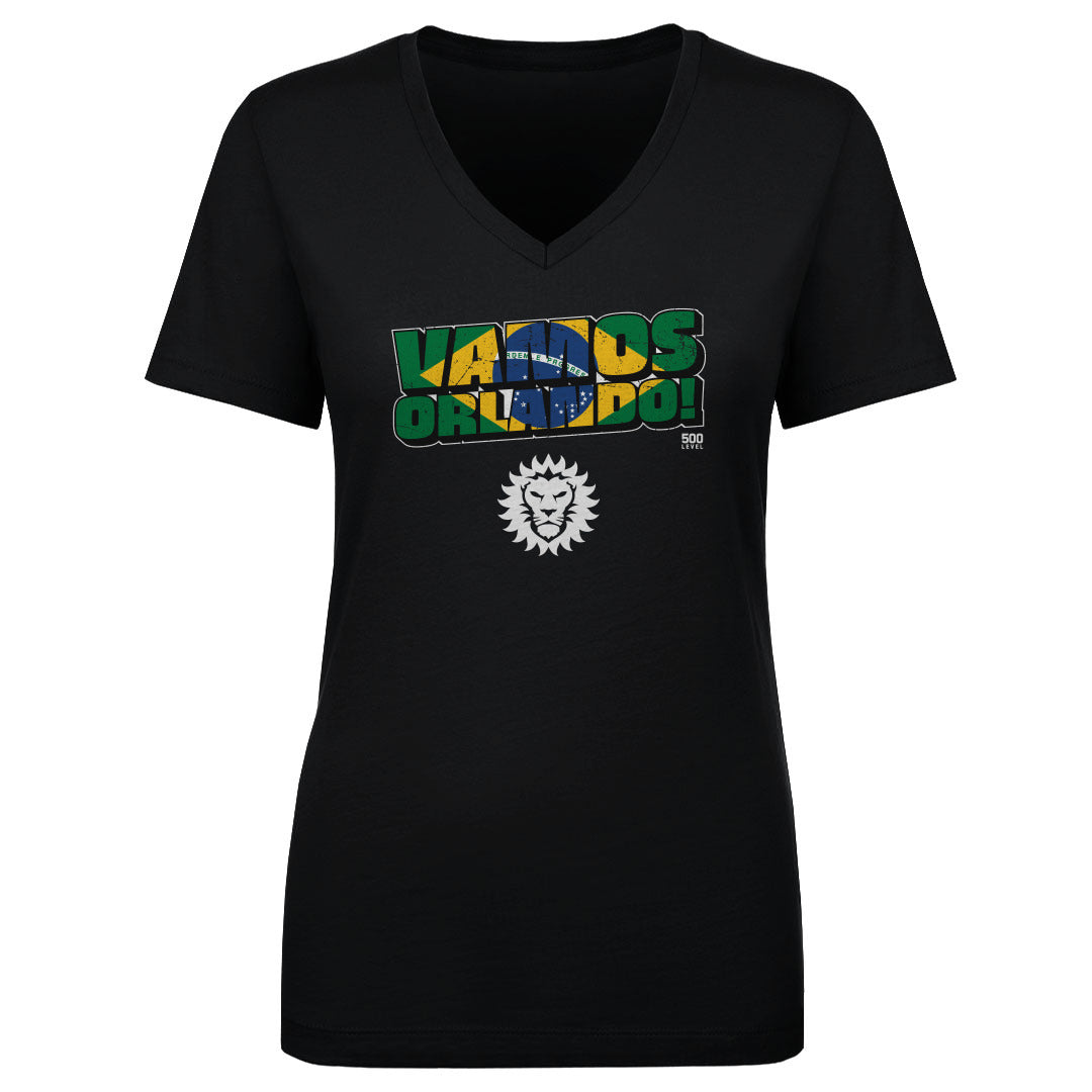 Orlando City Women's V-Neck T-Shirt | 500 LEVEL