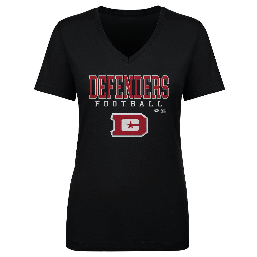 DC Defenders Women's V-Neck T-Shirt | 500 LEVEL