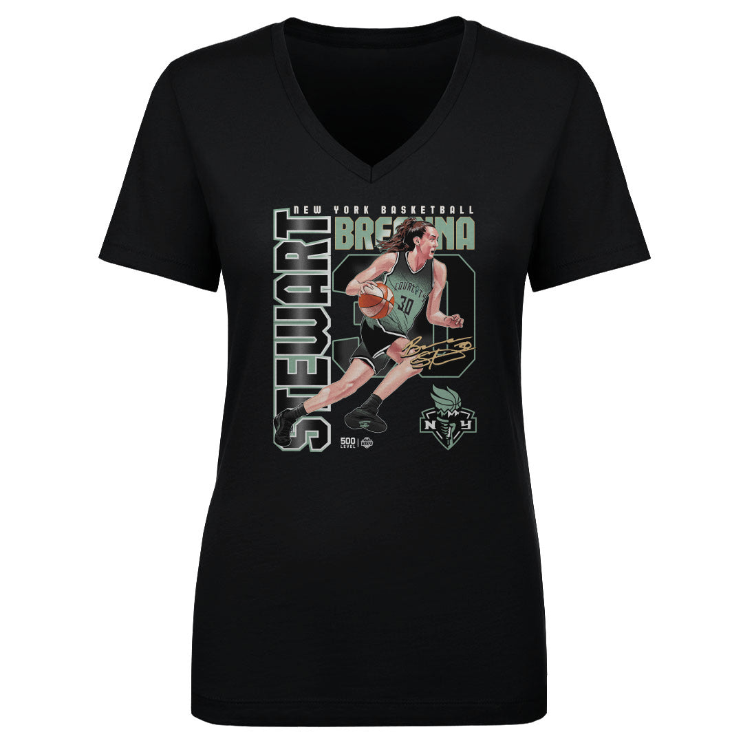 Breanna Stewart Women's V-Neck T-Shirt | 500 LEVEL