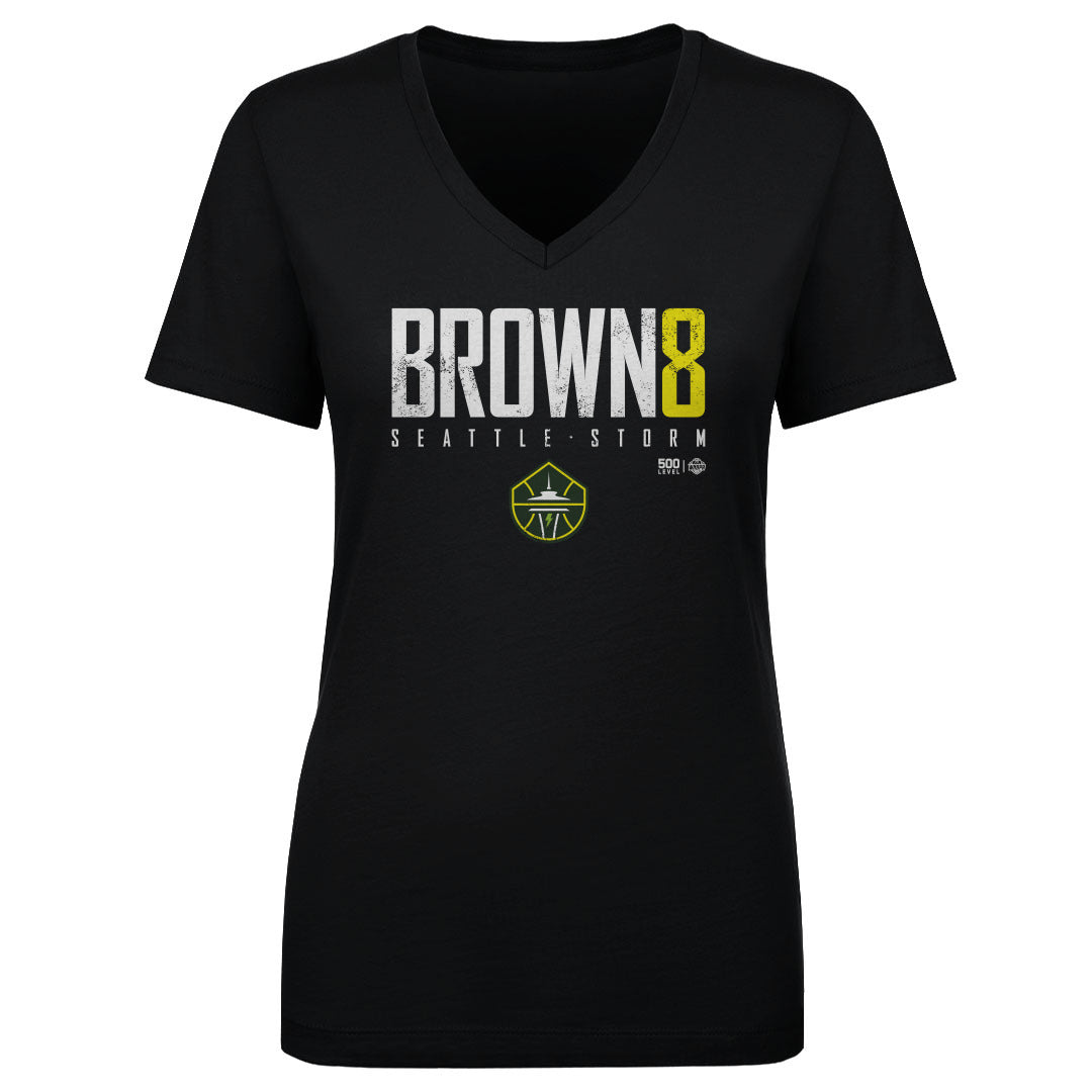 Lexie Brown Women's V-Neck T-Shirt | 500 LEVEL
