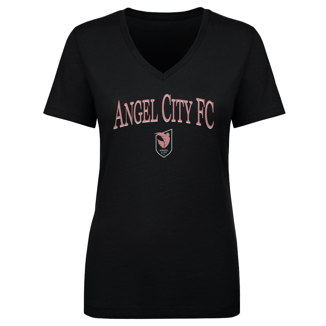 Angel City FC Women's V-Neck T-Shirt | 500 LEVEL