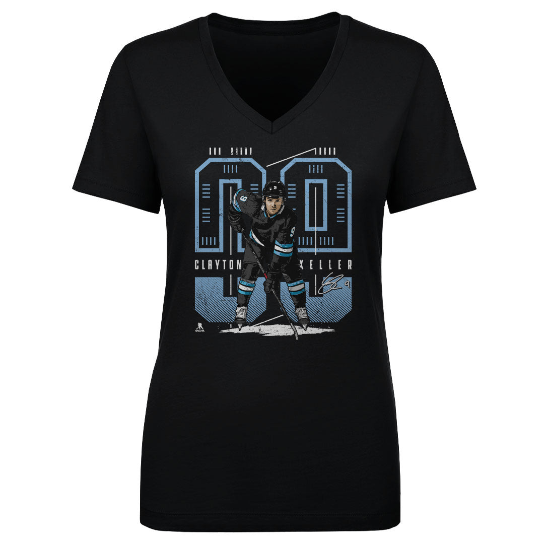Clayton Keller Women's V-Neck T-Shirt | 500 LEVEL