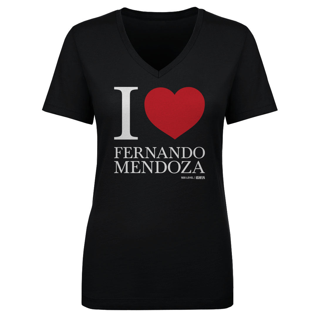 Fernando Mendoza Women's V-Neck T-Shirt | 500 LEVEL