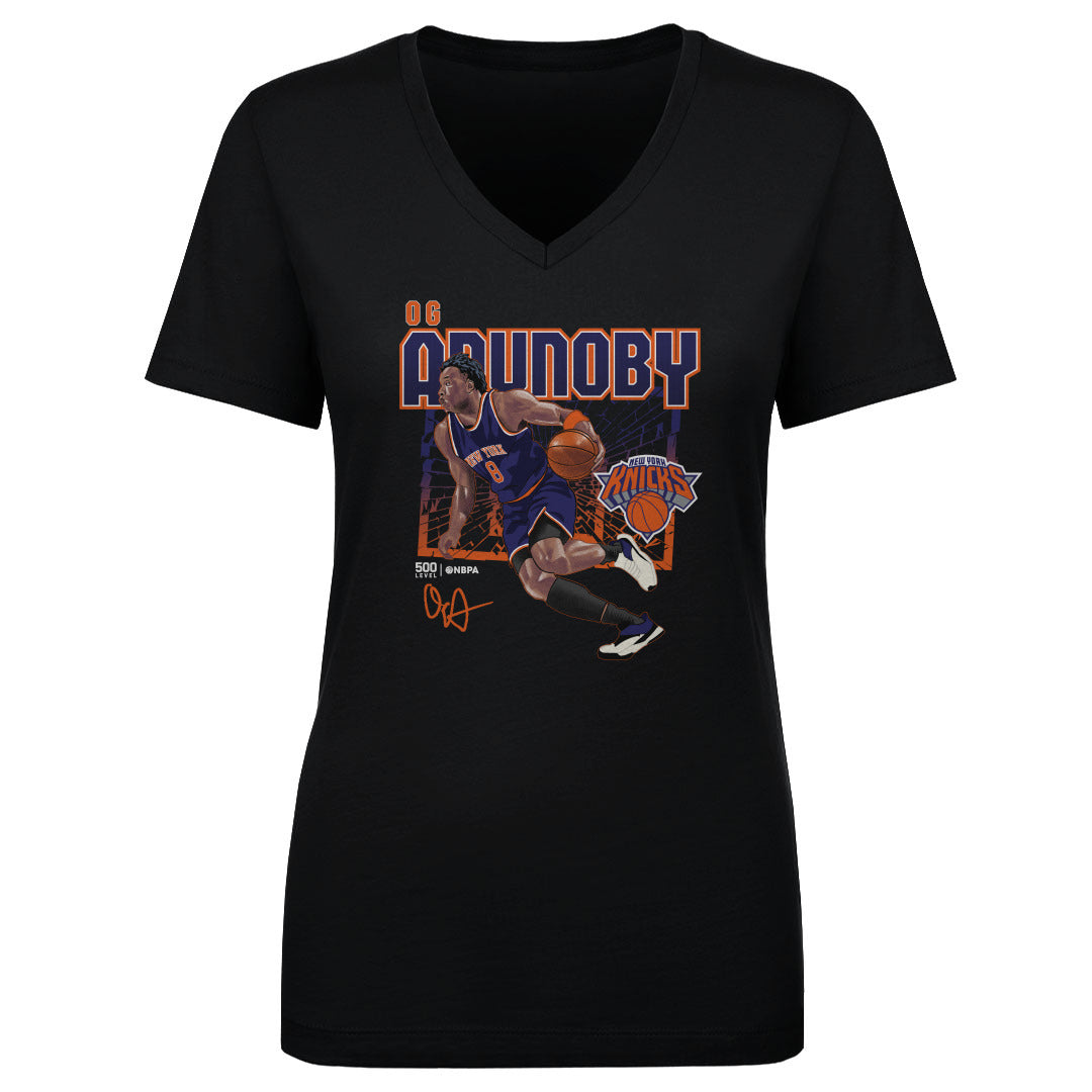 OG Anunoby Women's V-Neck T-Shirt | 500 LEVEL