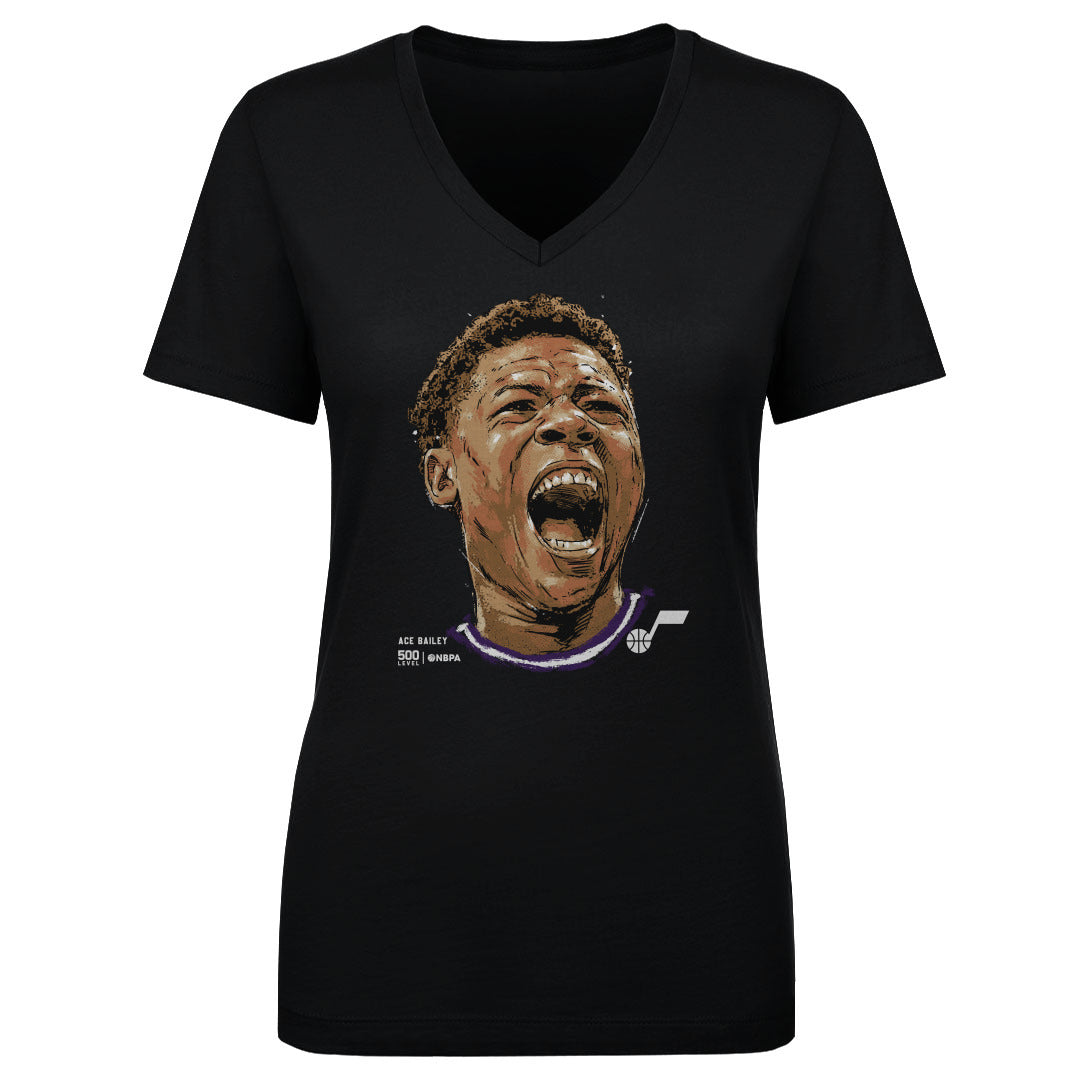 Ace Bailey Women's V-Neck T-Shirt | 500 LEVEL