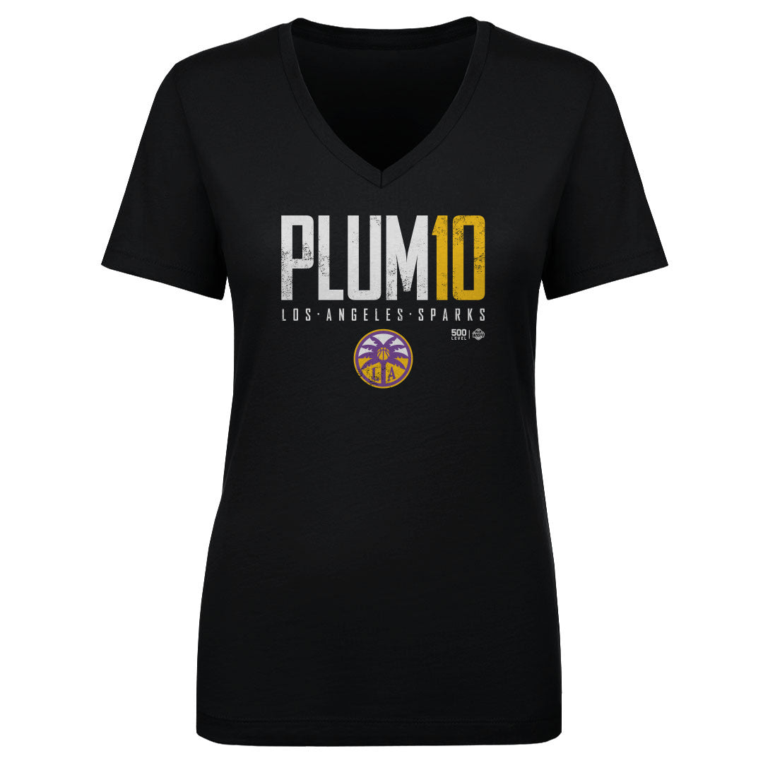 Kelsey Plum Women's V-Neck T-Shirt | 500 LEVEL