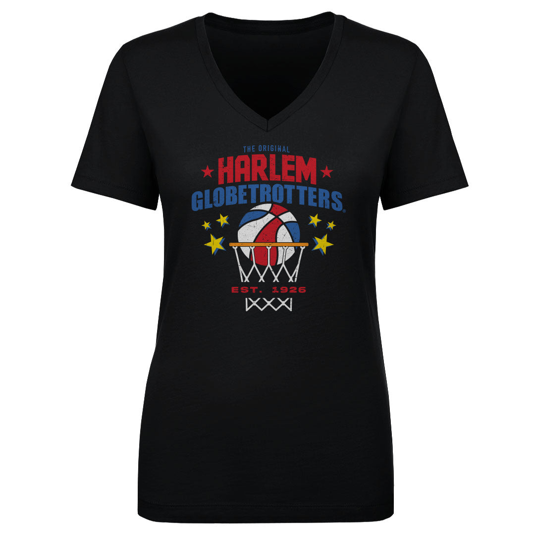 Harlem Globetrotters Women's V-Neck T-Shirt | 500 LEVEL