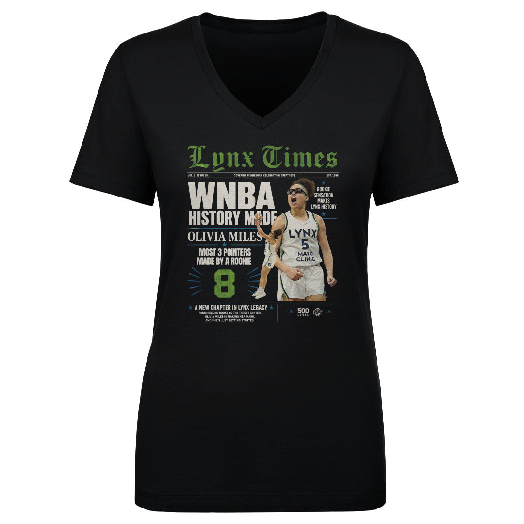 Olivia Miles Women's V-Neck T-Shirt | 500 LEVEL