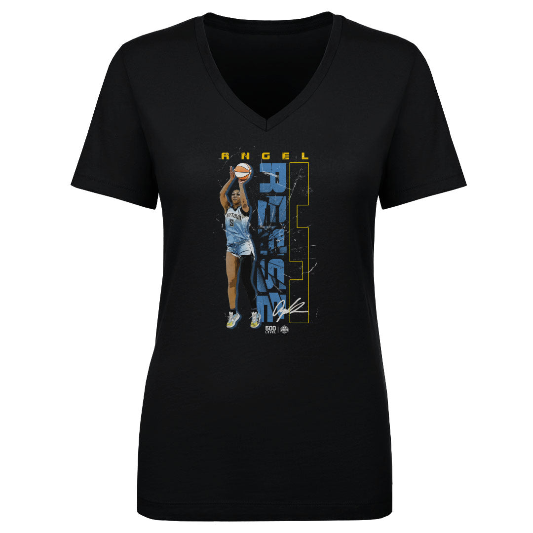 Angel Reese Women's V-Neck T-Shirt | 500 LEVEL