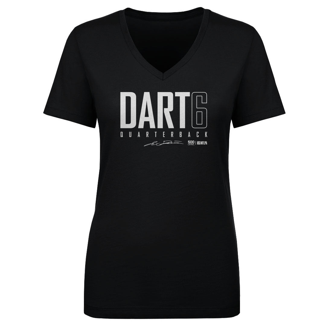Jaxson Dart Women's V-Neck T-Shirt | 500 LEVEL