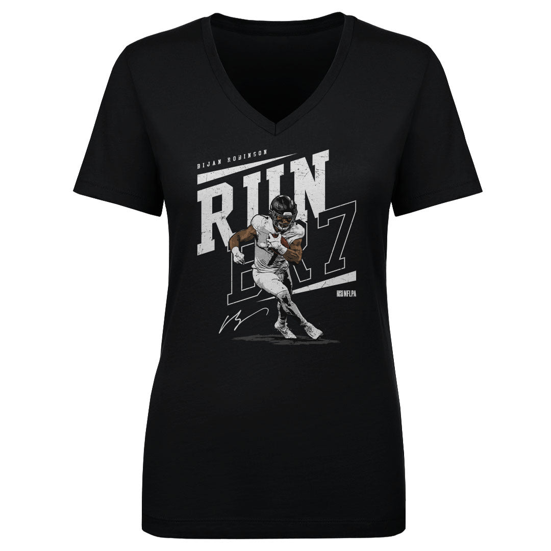 Bijan Robinson Women's V-Neck T-Shirt | 500 LEVEL