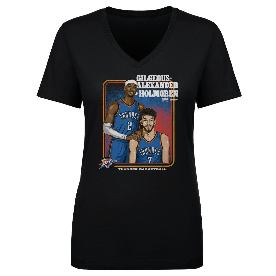 Shai Gilgeous-Alexander Women's V-Neck T-Shirt | 500 LEVEL