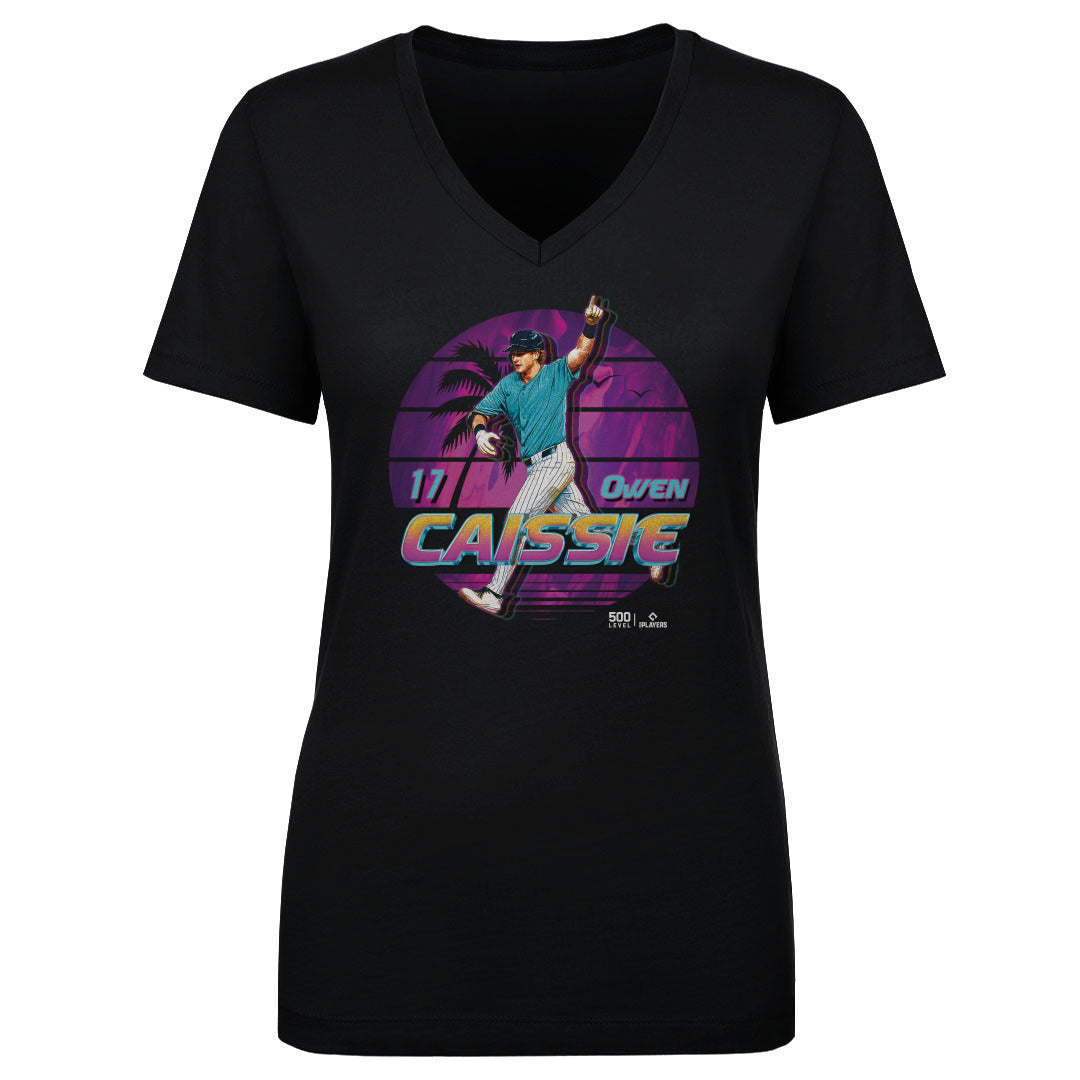 Owen Caissie Women's V-Neck T-Shirt | 500 LEVEL